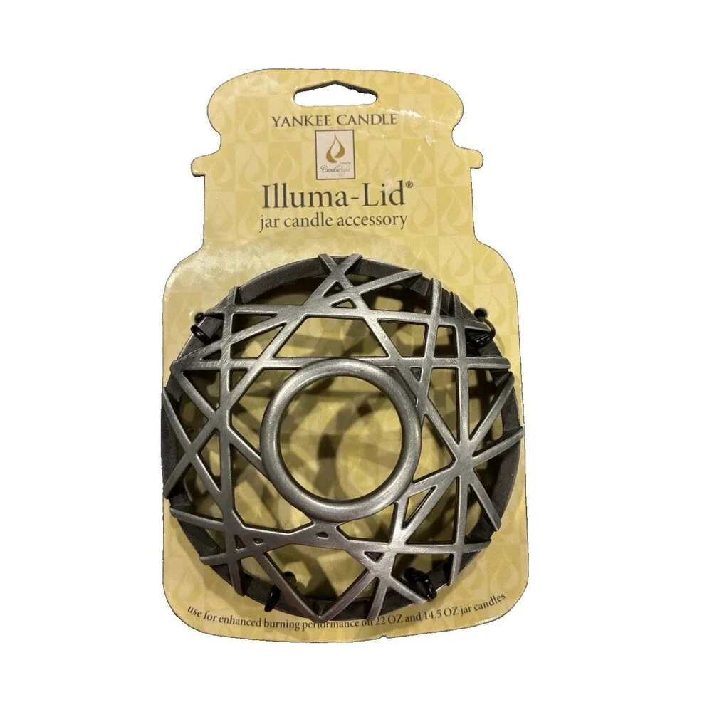 Yankee Candle Illuma-Lid Metal Jar Candle Topper